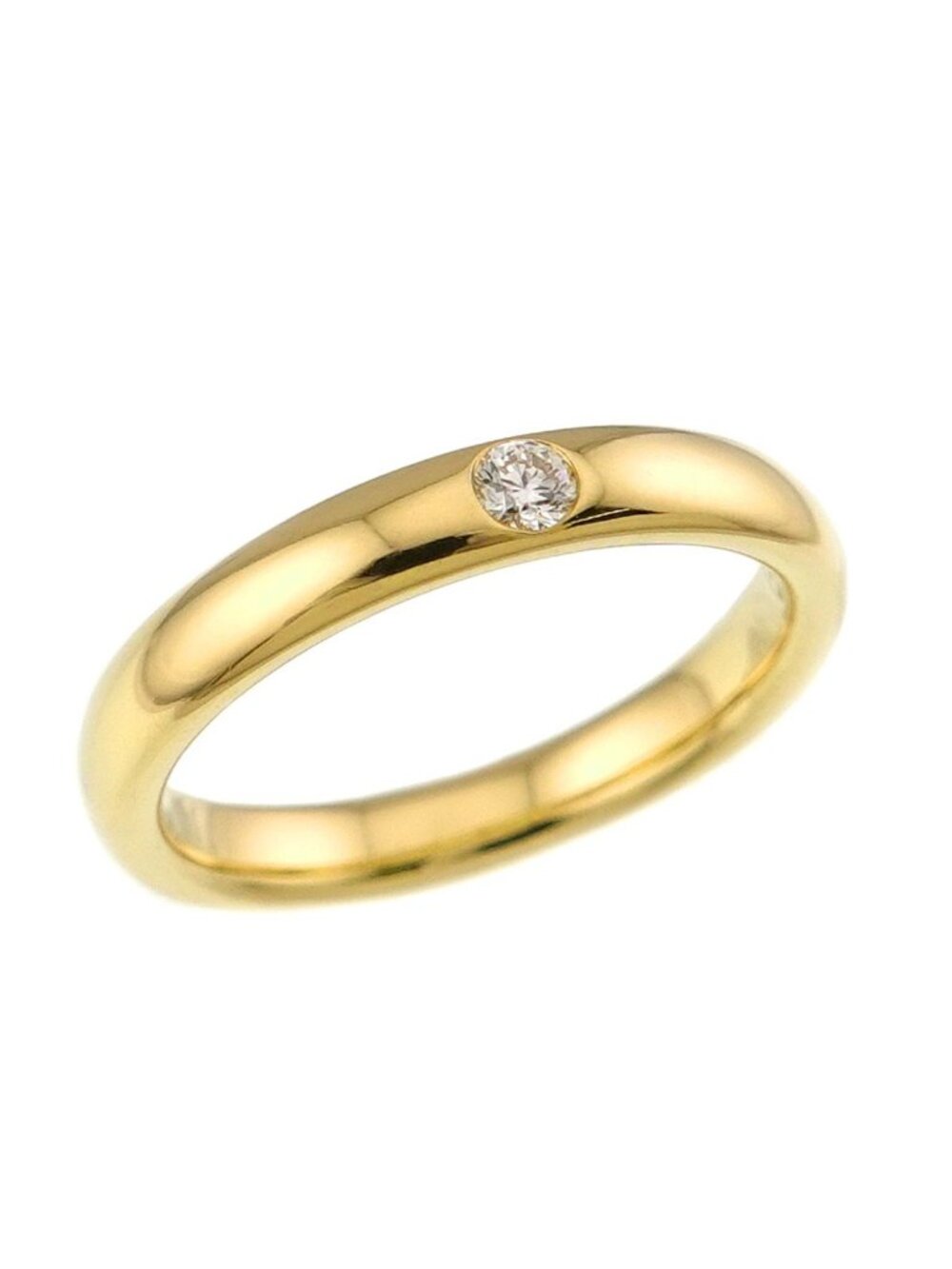 Harry Winston Round Ring Diamond 18k Yellow Gold - Picture 6 of 9